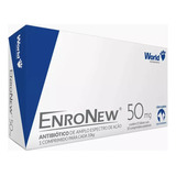 Enronew 50mg Cães E Gatos C/10 Comprimidos - World Enrofloxacina