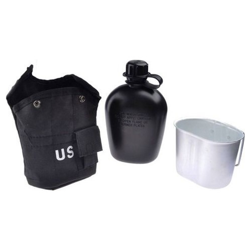 Cantil Militar Com Caneca De Aluminio