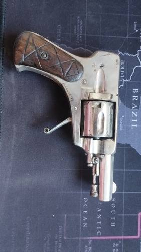 Revolver Velodog Francés De 1890 No Es Co2.funciona Todo 