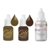 Kit C/ 2 Pigmento Mag Color Gold 5ml  + Diluente Color 15ml