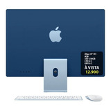 Apple iMac 24 M1, 8 Gb De Ram, 256 Gb, Ssd, 8c, 8c, Vista, Gpu, 12,9 K, Color Azul