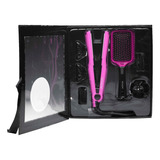 Combo Pack Revlon: Planchita + Accesorios (color Rosa)