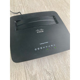 Modem Adsl 2+ Roteador Wifi Linksys X1000 N300 Cisco + Fonte