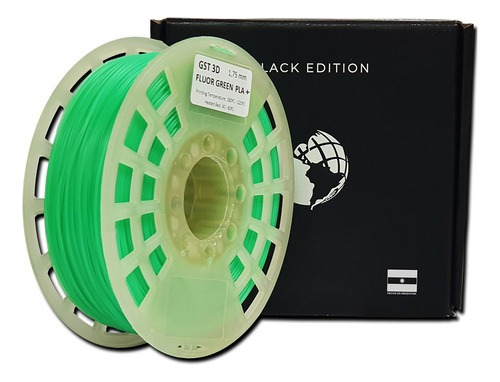Gst Pla+ Verde Fluo 1kg Premium Quality Black Edition