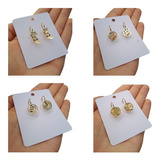 Aretes X4 Pares Colgantes Raros Mujer Dama Pendientes Barato