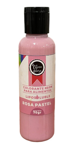 Colorante Liposoluble Rosa Pastel 70gr - mL a $413