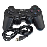 Control Joystick Para Pc Usb Formato Ps - Residentgame Color Negro