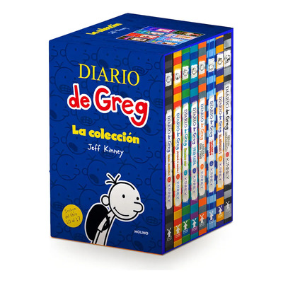 Paquete Diario De Greg (caja Azul) | Meses sin interés