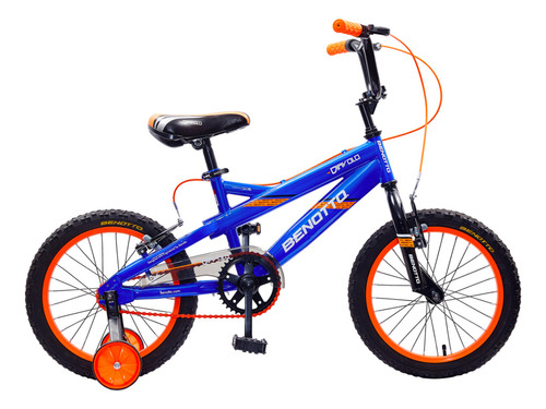 Bicicleta Benotto Diavolo Cross Acero R16 Niño Ruedas Azul