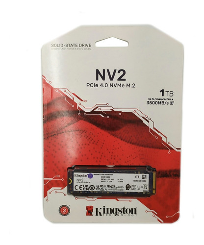 Ssd M.2 1tb Nv2 Snv2s/1000g Kingston