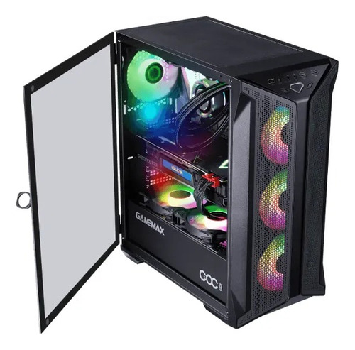 Gabinete Gamer Brufen C1 4fan Argb Gamemax