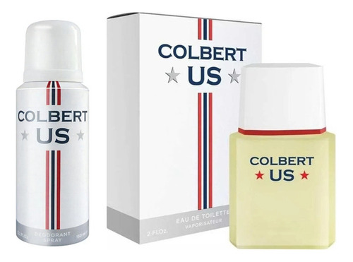 Combo Perfume Colbert Us X 60 Ml + Desodorante X 250ml