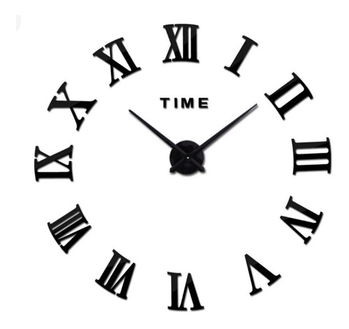 Reloj De Pared 3d Decoración Moderna Hogar Adhesivo Acrílico