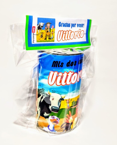 Alcancias Latas Personalizadas Souvenirs Originales X10
