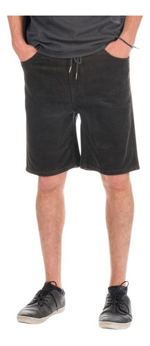 Short Hombre Stoked Corduroy Negro