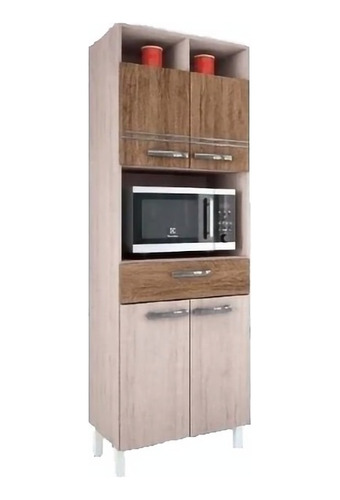 Mueble De Cocina Modelo Maca 4 Puertas - Cafe-natural