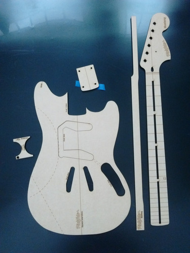 Plantilla Guitarra Mustang - Luthier