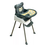 Silla Comedor Para Bebe Ebaby 623. Color Gris Oso 3 En 1 Estampado Estampado