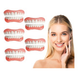 5×set De Prótesis Profesionales Silicona Brillante Dentes F