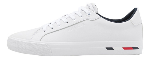 Tenis Casual Tommy Hilfiger Dino De Hombre En Piel Original