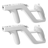 2 Peças De Suporte De Jogo Zapper Para Nintendo Wii Remote,