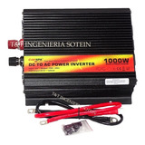 Inversor De Corriente 1000w 12v -110v A 120v Convertidor