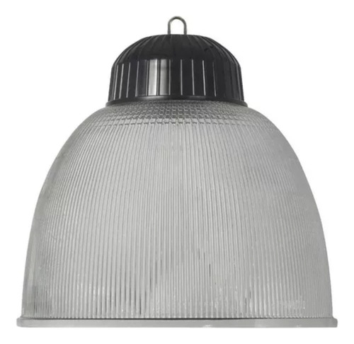 Lampara Colgante Galponera Led De Techo Pantalla 45cm E40