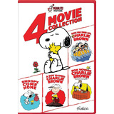 Peanuts Snoopy Y Charlie Brown Boxet 4 Peliculas Dvd