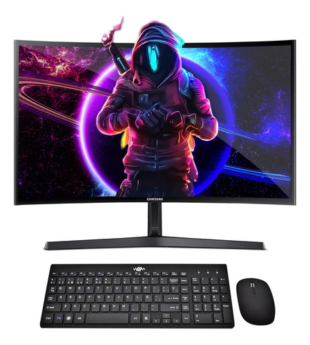 Monitor Gamer Curvo Samsung C24f396fh 24puLG + Regalo