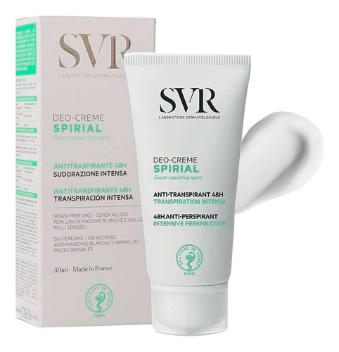 Crema Antitranspirante Svr Deo-creme Spirial Extra Efectiva