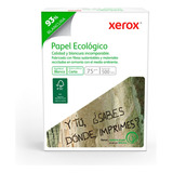 Resma Papel Ecologico Carta 500 Hojas - Xerox