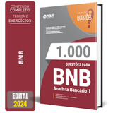 Caderno De Testes Gabaritadas Bnb - Analista Bancário 1