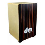 Cajon Peruano Tapa Madera Ebano Dm Dmcj005