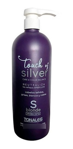 Shampoo Matizador Violeta Silver X 980 Ml   Tonaleg