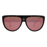 Lentes De Sol Carrera Negro Rosa Para Mujer Dama Orginal