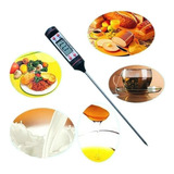 Termometro Cocina Digital Alimentos Repostería Asado Carne Color Negro - 262079