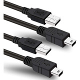 Cable De Alimentación Del Cargador Usb De 2 Paquetes Para Ga