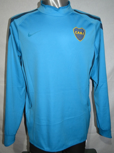 Buzo Térmico De Boca Juniors Nike Turquesa 2010. Talle M