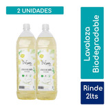 Pack 2 Lavalozas Limón Biodegradable 2l Biosens