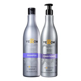 Kit Yellow Silver Shampoo Condicionador 