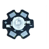 20 Led Power 3w 3v Azul Royal + Dissipador Pasta Térmica