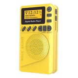 Set De Radio Radio Pocket Fm Reproductor Mp3 Lcd Con Pantall