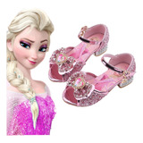Zapatos Princesa Niñas Cosplay Sandalias Congelada Zapatilla