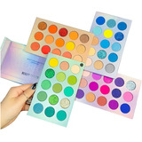 Tabla De Colores 4 En 1 60 Colores Paleta De Sombras De Ojos