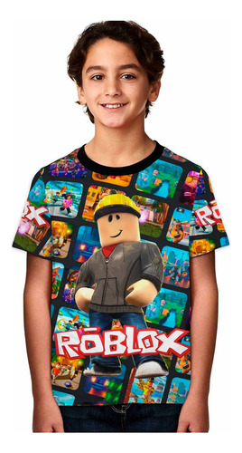 Camiseta Compatible Con Roblox Gamer Niño Hombre Mujer