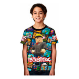 Camiseta Compatible Con Roblox Gamer Niño Hombre Mujer