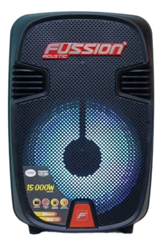 Bafle Amplificado  Fussion Pbs-8030 8 Pul 15000 W Mirofono