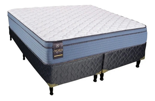 Colchon King Koil Aspen 2x2 Pillow Resortes + Sommiers Deseo