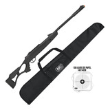 Carabina 5.5mm Hatsan Striker Airtact + Capa Slim Preta 1,2m