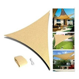 Toldo Vela Impermeable Plegable 5x5x5mt Triangulo Oferta